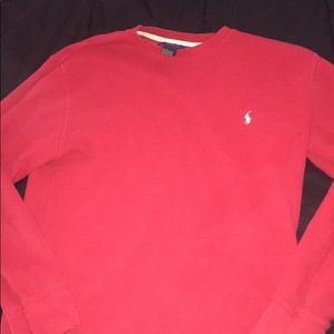 Red polo thermal